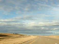 Highway 79, Black Hills, South Dakota. December, 2014.
