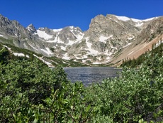 Lake Isabelle, Indian Peaks Wilderness, Colorado. July, 2016