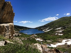 Lake Isabelle (looking East), Indian Peaks Wilderness, Colorado. July, 2016