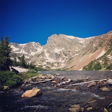 Lake Isabelle, Indian Peaks Wilderness, Colorado. July, 2016