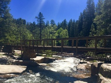 Ceran Saint Vrain Trail and Creek near Ward, Colorado. June, 2016