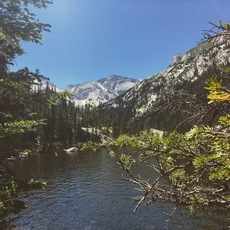 Mills Lake, Rocky Mountain National Park, Colorado. July, 2016