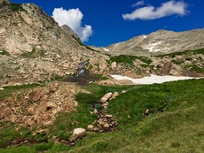 Mitchell Lake, Indian Peaks Wilderness, Colorado. August, 2016