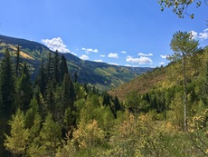 Booth Lake Trail near Vail, Colorado. September, 2016