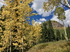 Booth Lake near Vail, Colorado. September, 2016