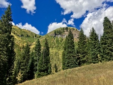 Booth Lake near Vail, Colorado. September, 2016