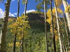 Booth Lake near Vail, Colorado. September, 2016