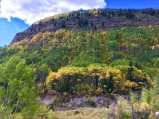 Booth Lake near Vail, Colorado. September, 2016