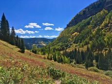 Booth Lake near Vail, Colorado. September, 2016
