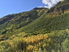 Booth Lake near Vail, Colorado. September, 2016