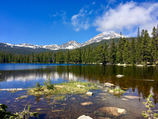 Finch Lake, Allenspark, Colorado. May, 2017.