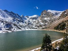Lake Isabelle, Indian Peaks Wilderness, Colorado. October, 2017.