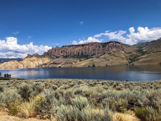 The Dillon Pinnacles, Blue Mesa Reservoir, Colorado. September, 2019.