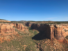Colorado National Monument, Colorado. September, 2019.