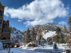 Glen Eyrie Castle, Colorado. October, 2019.