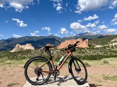 Garden of the Gods from Mesa Overlook, Colorado Springs, Colorado.  June 27, 2026.