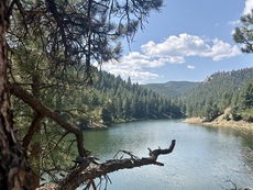 Palmer Lake Number 2 Reservoir, Colorado. August 11, 2026.