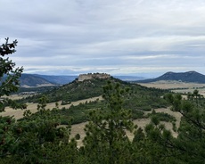 Looking North from Spruce Mountain, Colorado. August 30, 2026.