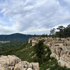 Looking West from Spruce Mountain, Colorado. August 30, 2026.